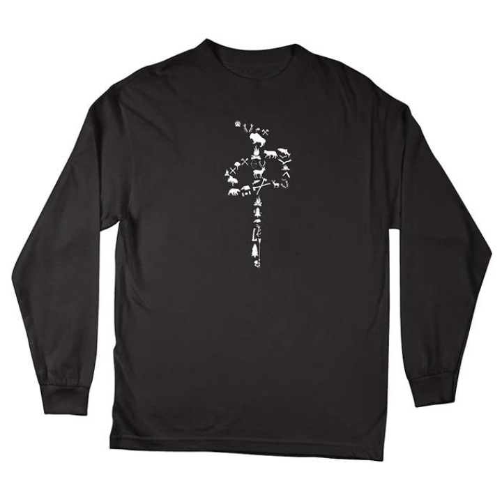 L/S CHUNG NATIONAL - BLK